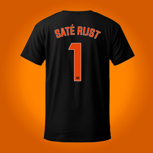 SATÉ RIJST KONINGSDAG T-SHIRT