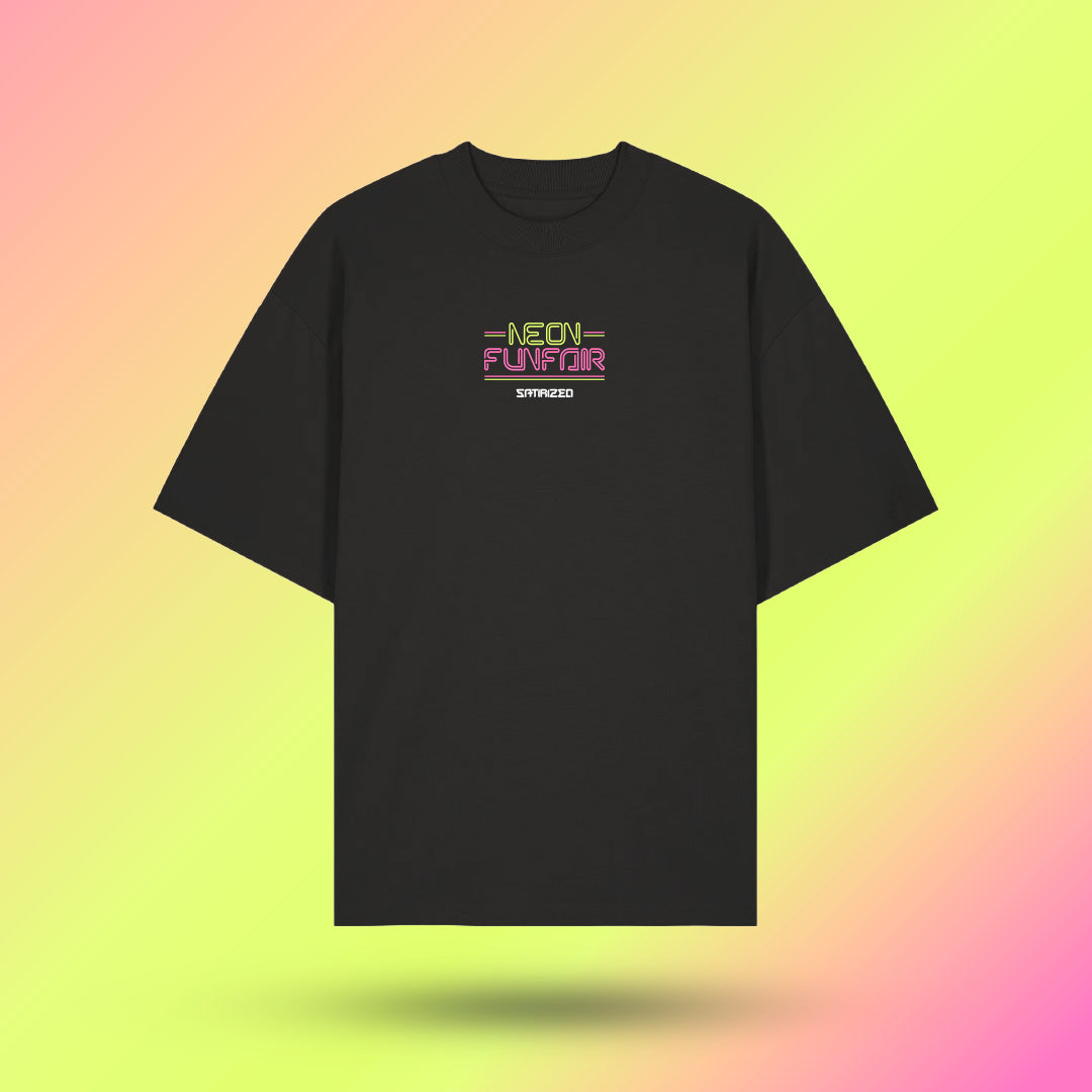 Oversized Fit Neon Funfair T-shirt